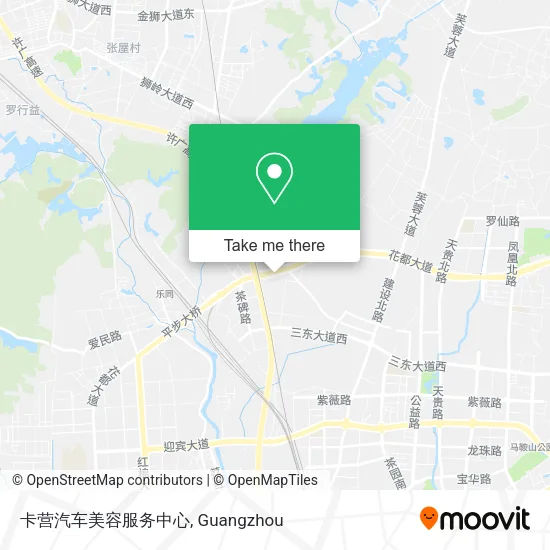 卡营汽车美容服务中心 map