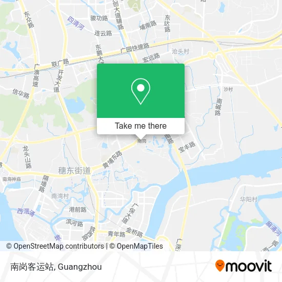南岗客运站 map