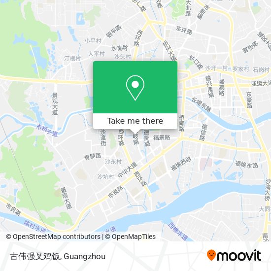 古伟强叉鸡饭 map