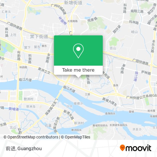 前进 map