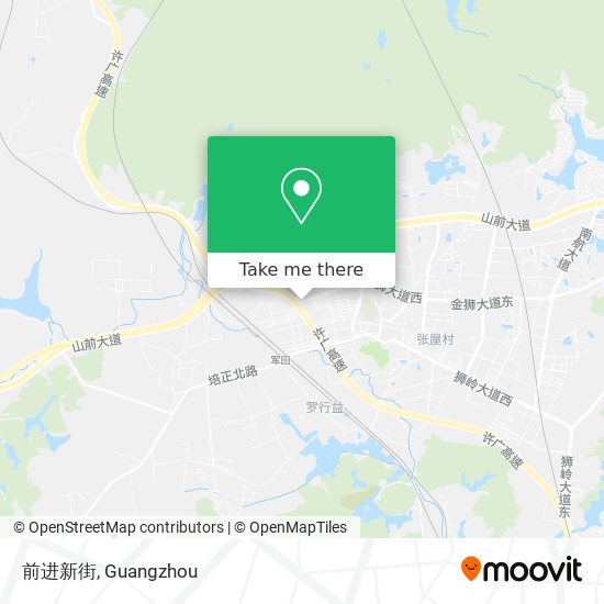 前进新街 map