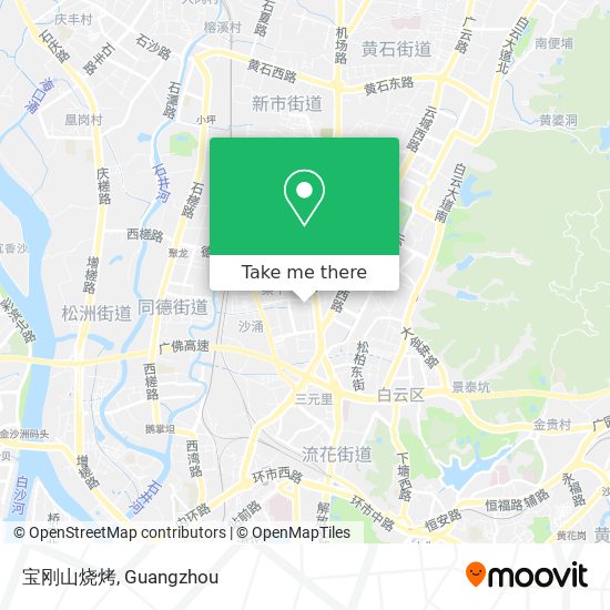宝刚山烧烤 map