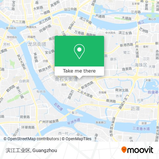 滨江工业区 map