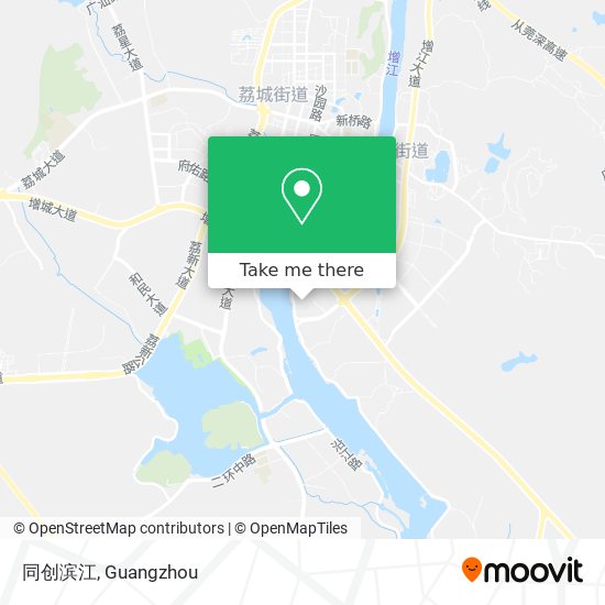 同创滨江 map