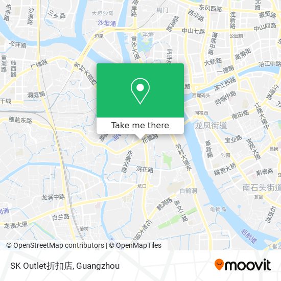 SK Outlet折扣店 map