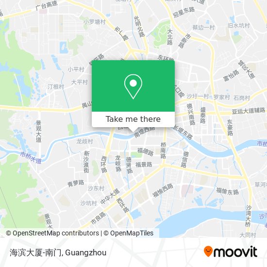 海滨大厦-南门 map