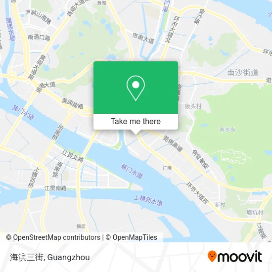 海滨三街 map