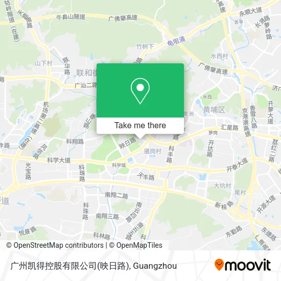 广州凯得控股有限公司(映日路) map