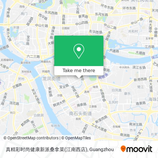 真精彩时尚健康新派桑拿菜(江南西店) map