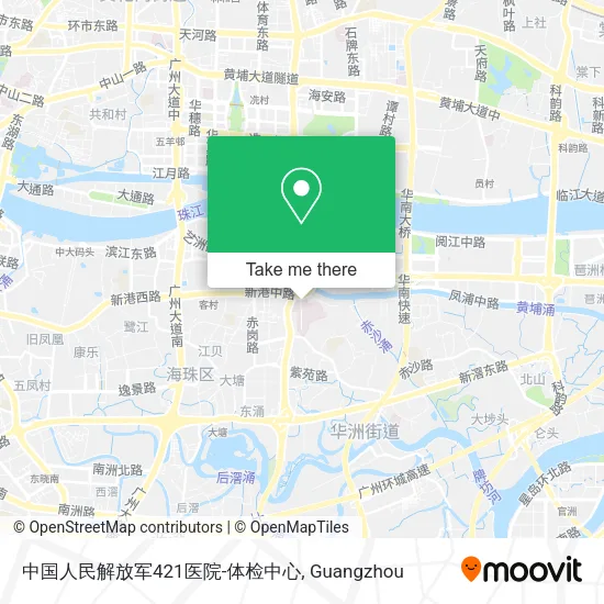 中国人民解放军421医院-体检中心 map