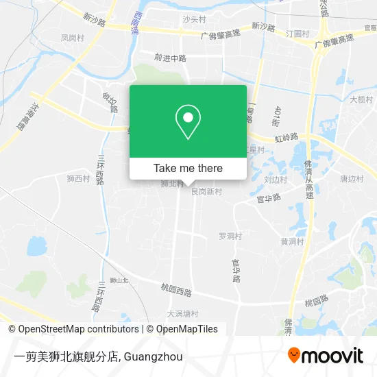 一剪美狮北旗舰分店 map