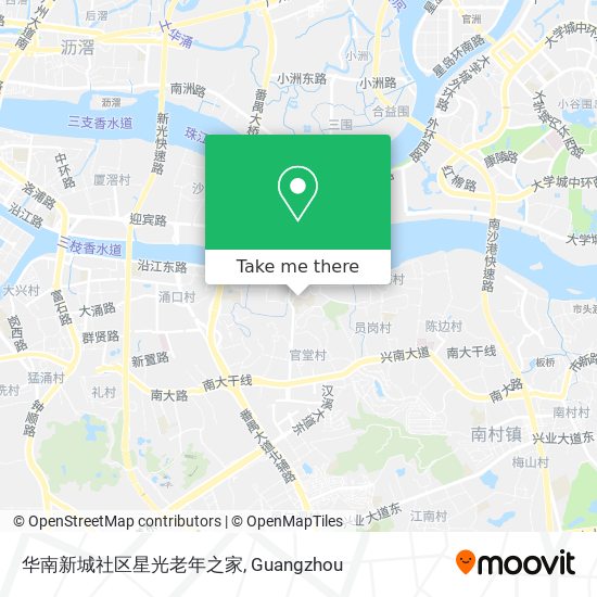 华南新城社区星光老年之家 map