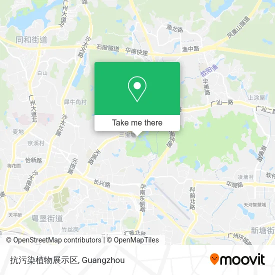 抗污染植物展示区 map