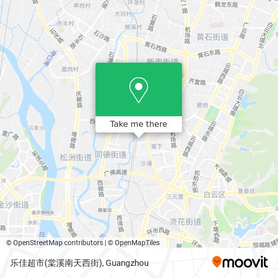 乐佳超市(棠溪南天西街) map