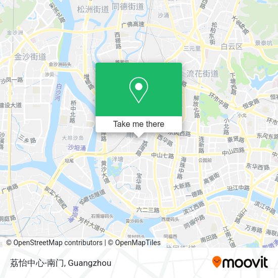 荔怡中心-南门 map