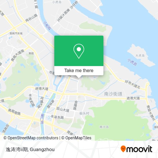 逸涛湾ii期 map