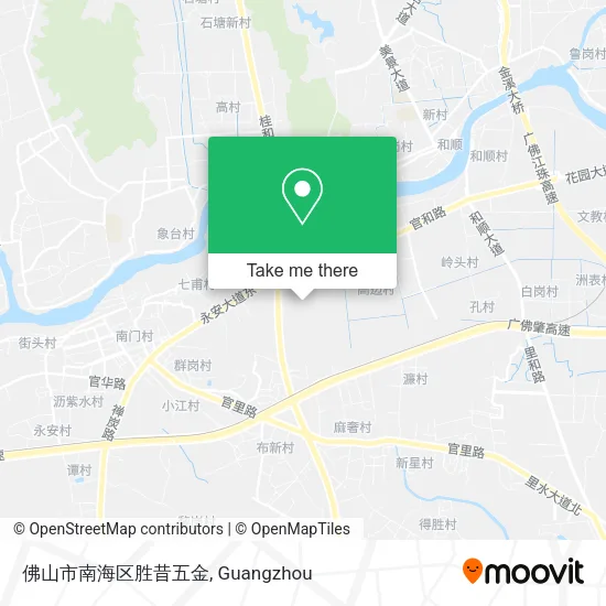 佛山市南海区胜昔五金 map