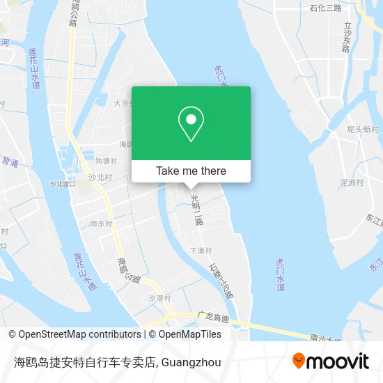 海鸥岛捷安特自行车专卖店 map