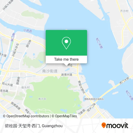 碧桂园·天玺湾-西门 map