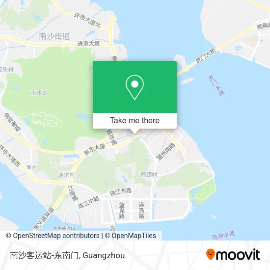 南沙客运站-东南门 map