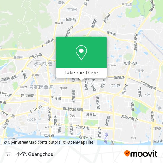 五一小学 map