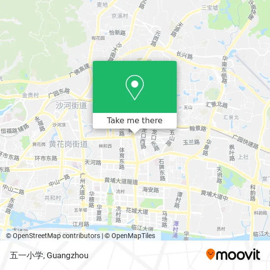 五一小学 map