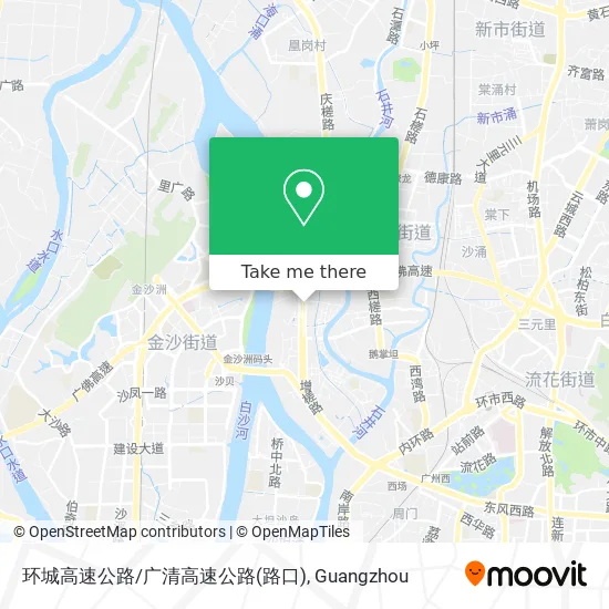 环城高速公路/广清高速公路(路口) map