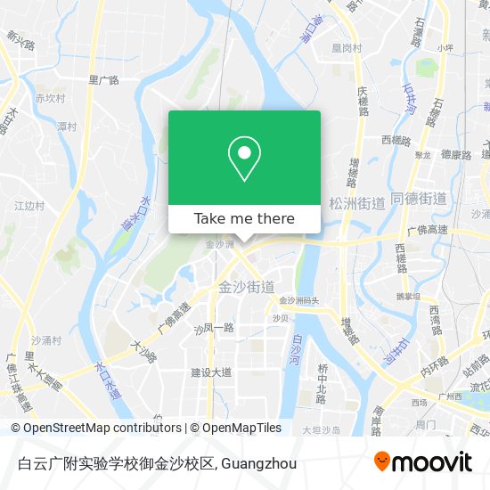 白云广附实验学校御金沙校区 map