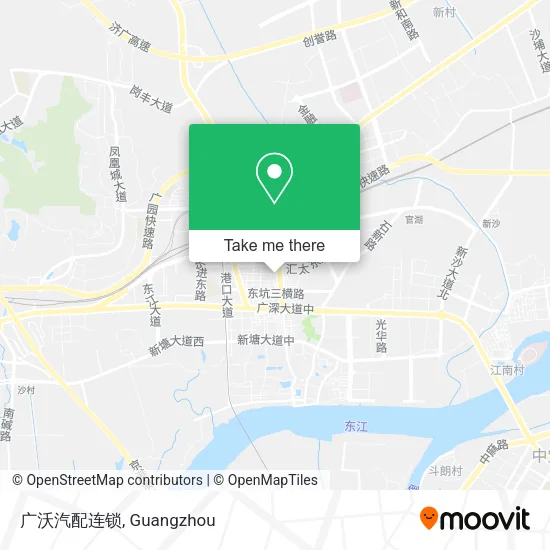 广沃汽配连锁 map