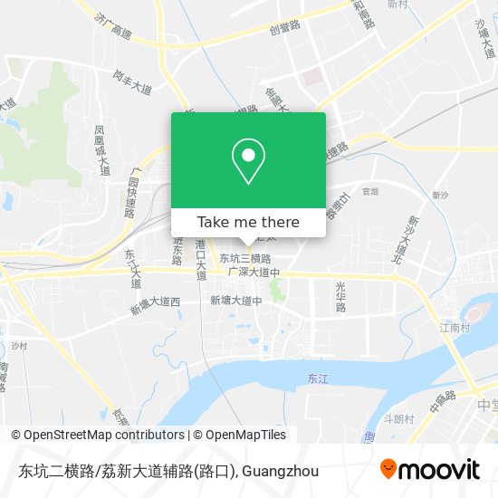 东坑二横路/荔新大道辅路(路口) map