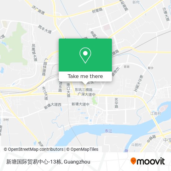 新塘国际贸易中心-13栋 map