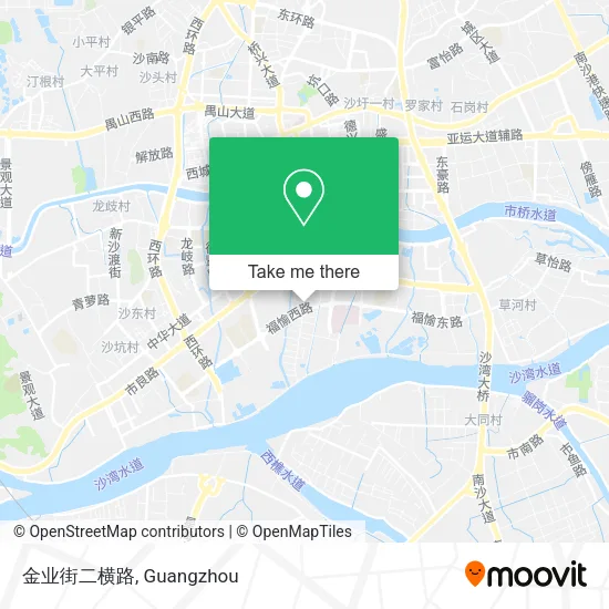 金业街二横路 map