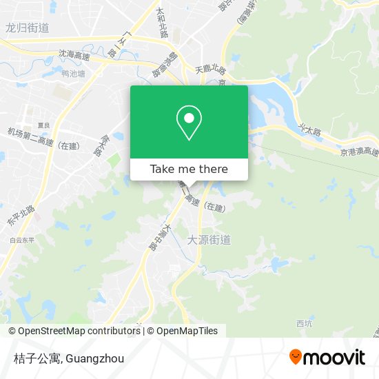 桔子公寓 map