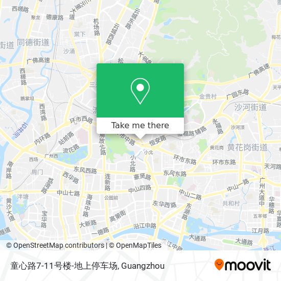 童心路7-11号楼-地上停车场 map