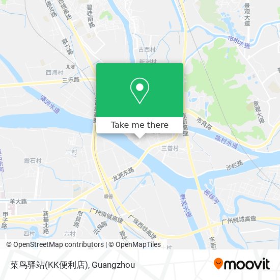 菜鸟驿站(KK便利店) map