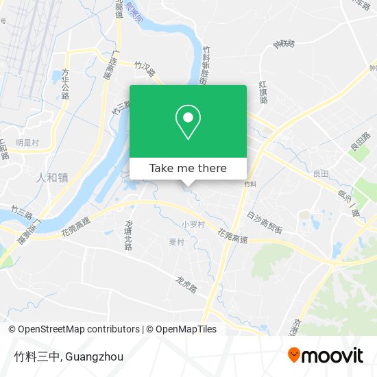 竹料三中 map