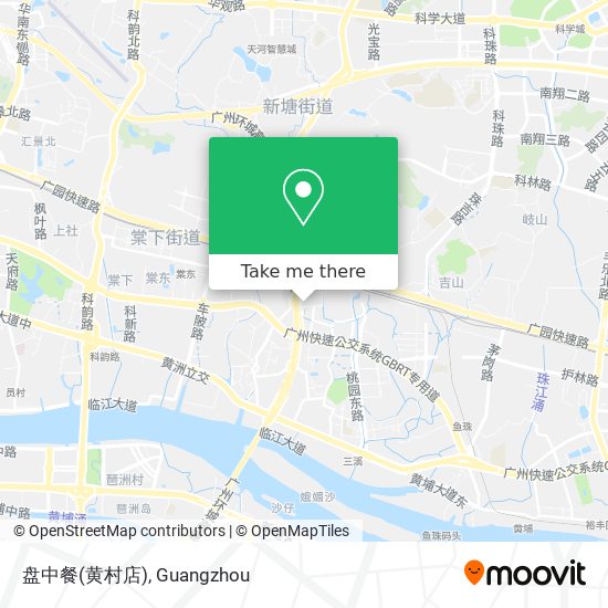 盘中餐(黄村店) map