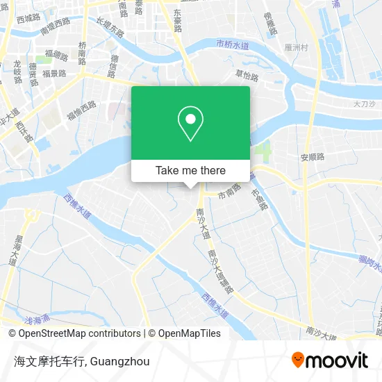 海文摩托车行 map