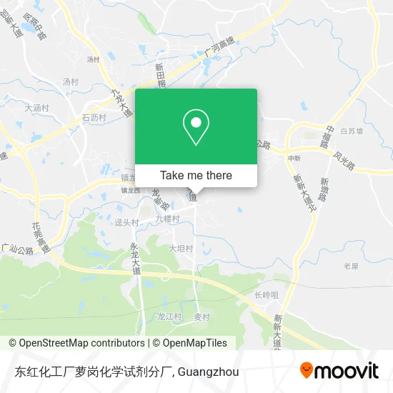 东红化工厂萝岗化学试剂分厂 map