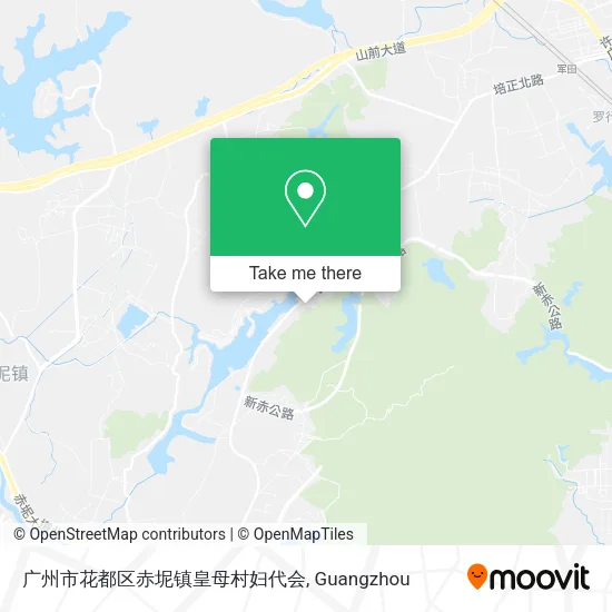 广州市花都区赤坭镇皇母村妇代会 map
