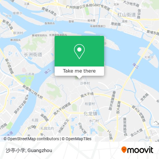 沙亭小学 map