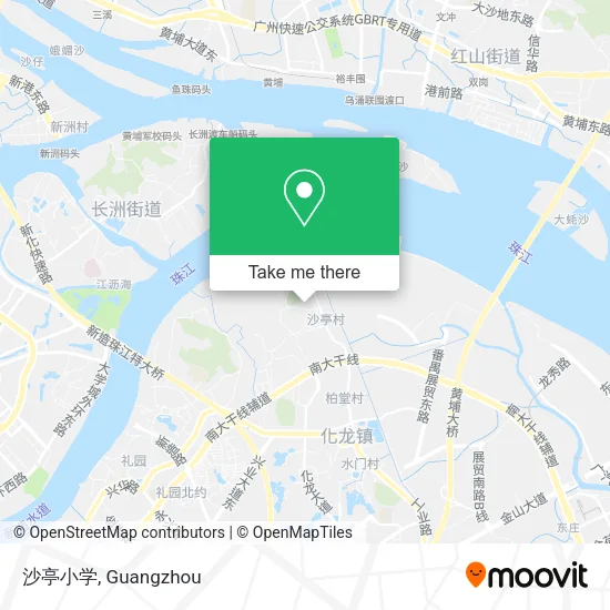 沙亭小学 map