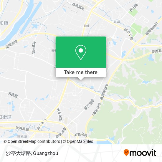 沙亭大塘路 map
