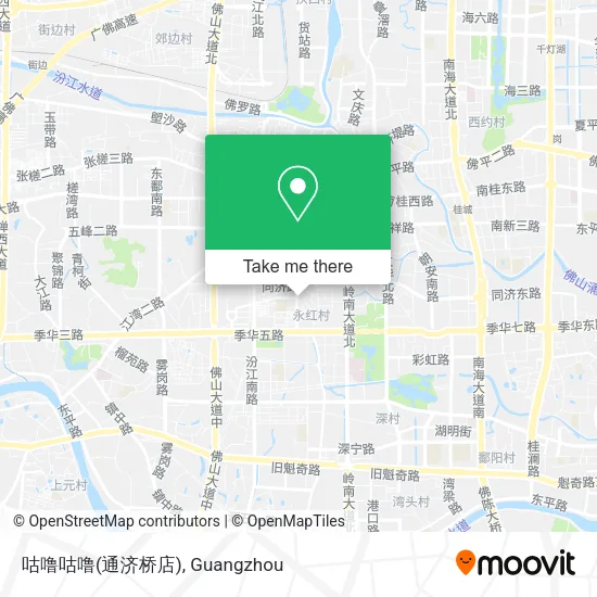 咕噜咕噜(通济桥店) map