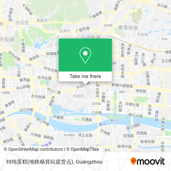 特纯蛋糕(地铁杨箕站提货点) map