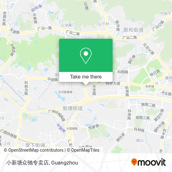 小新塘众驰专卖店 map