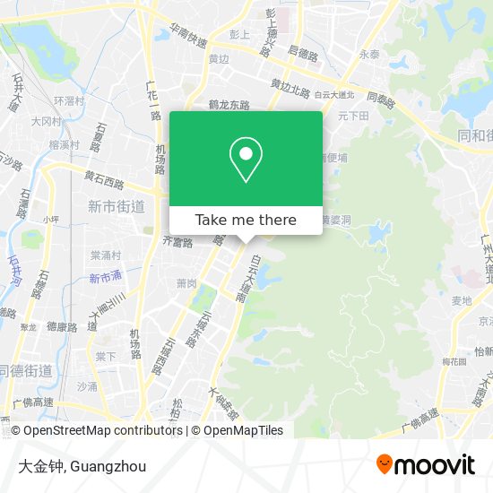 大金钟 map