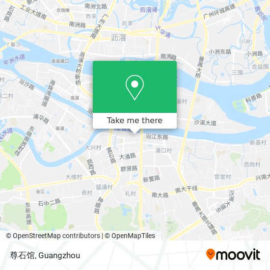 尊石馆 map