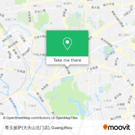尊玉披萨(大夫山北门店) map