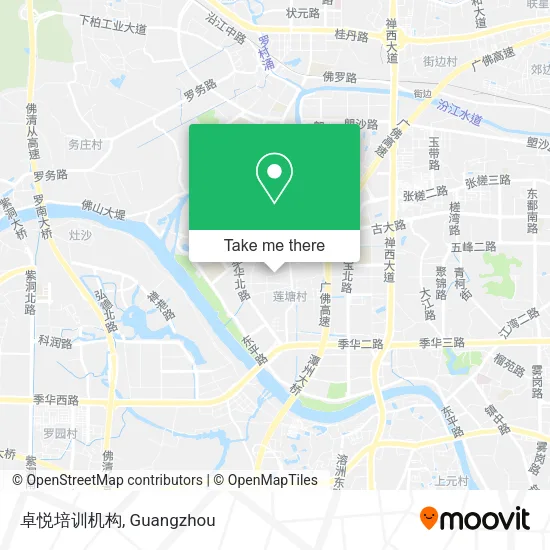 卓悦培训机构 map
